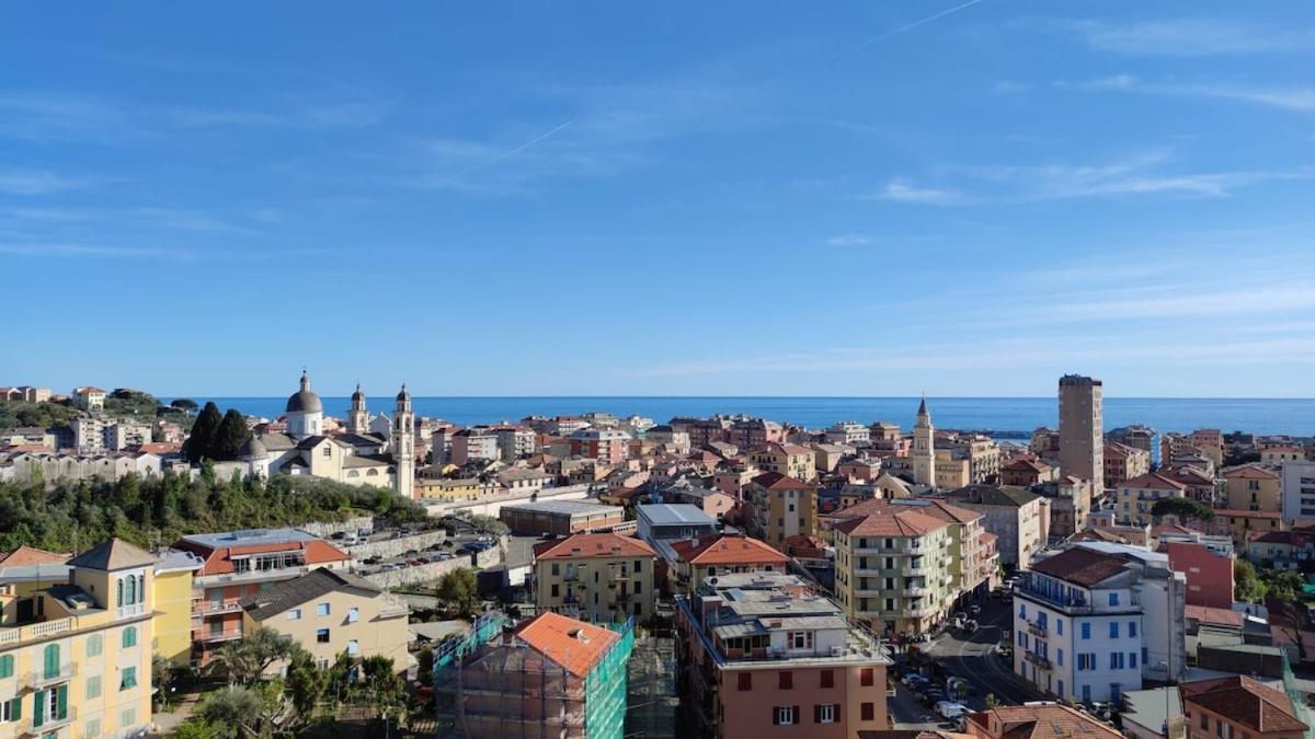 Super Vista Al Grattacielo Di Lavagna Apartment Ngoại thất bức ảnh
